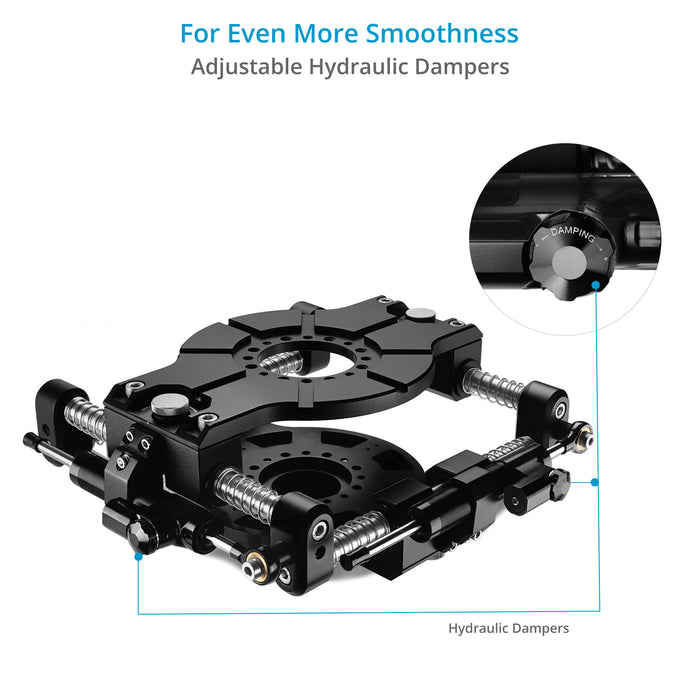 Proaim 2-Axis Horizontal Vibration Isolator for Camera Gimbals