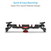 Camtree Hunt Quick Mount 19/15mm Rosette Handle Set (ARRI Standard) for Camera Rigs