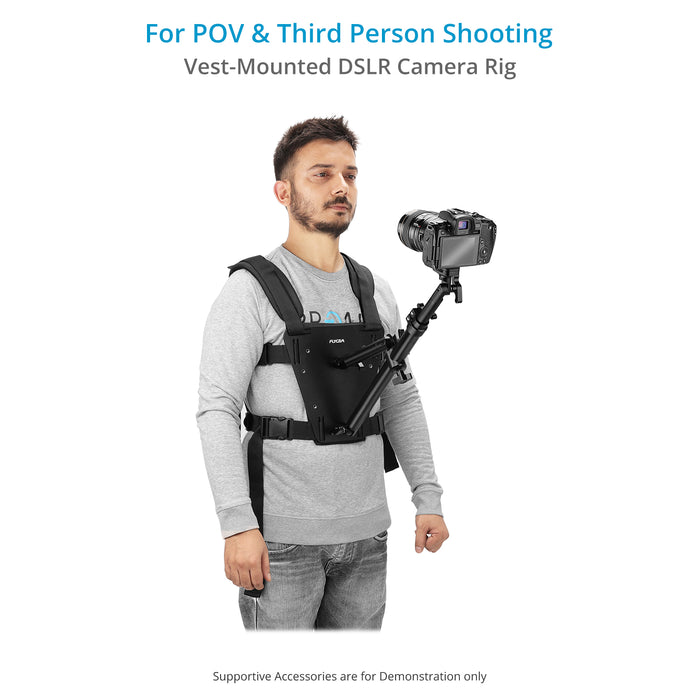 Flycam DSLR Camvest - Hands-Free Front & Rear Body Camera Mount Harness