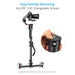 Flycam G-Axis 6000 Gimbal Support/Monopod Sled for Vest/Arm Camera Stabilizer System