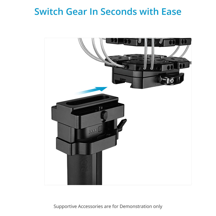 Proaim Pro Quick Release Plate for Hand-Held Camera Gimbals