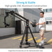 Proaim 100mm Camera Tripod Stand with Aluminum Spreader | Payload - 120kg/265lb