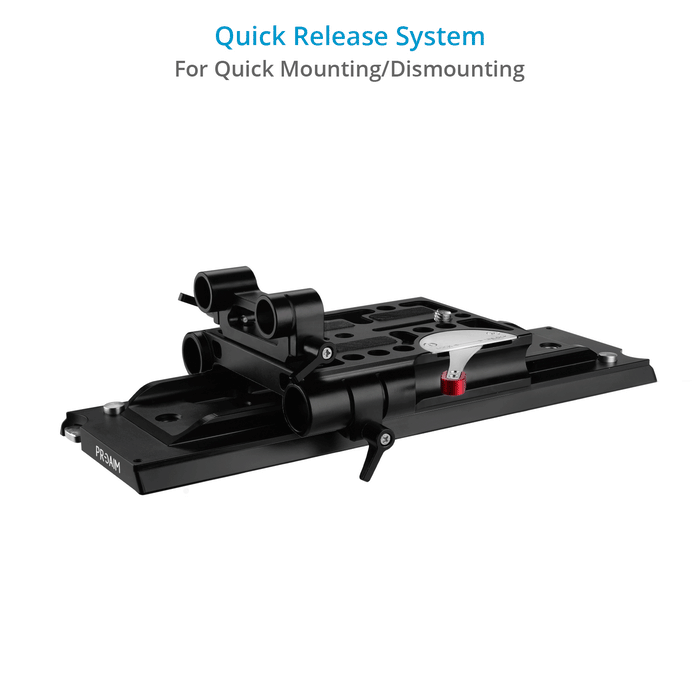 Proaim 19-15mm Camera Base Plate, ARRI Standard Dovetail Tripod Plate with New Quick Lock