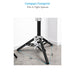Proaim 38” Camera Slider Stand with 1-1/8" Junior Receiver, 20” Min Height