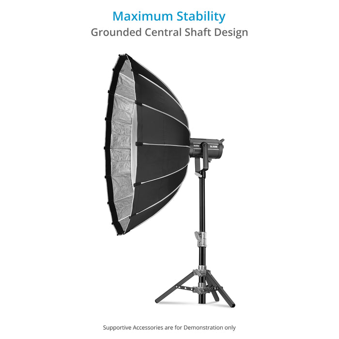 Proaim 38” Camera Slider Stand with 1-1/8" Junior Receiver, 20” Min Height