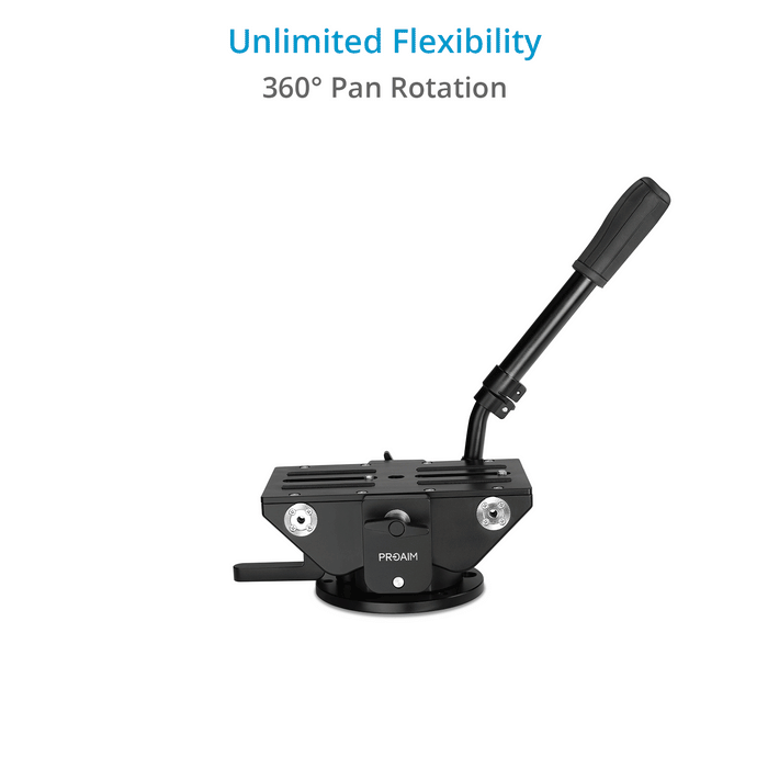 Proaim Rocker Camera Plate System with Flat Base Mount | Payload: 40kg/88lb