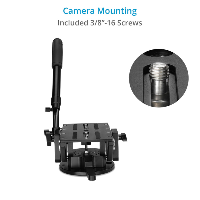 Proaim Rocker Camera Plate System with Flat Base Mount | Payload: 40kg/88lb
