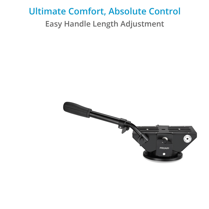 Proaim Rocker Camera Plate System with Flat Base Mount | Payload: 40kg/88lb