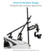 Proaim Action-King 8” Suction Mount Car Camera Rigging System | ø42mm. ø48mm.