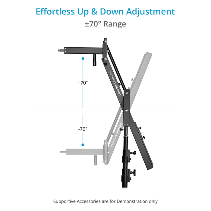 Proaim Flamingo 48” Light Boom Arm with 5/8” Baby Pin Mount | Payload: 12kg/26lb