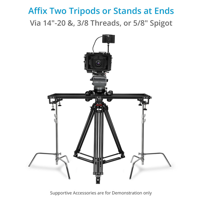Proaim Flo Professional 4ft Video Camera Slider for Videomakers & Filmmakers