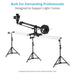 Proaim Fusion Video/Film Camera Dolly Slider with Track Ends+ Bag Packing