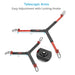 Proaim Heavy-Duty Ground Spreader V1 for Twin Spiked Feet Camera Tripods