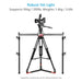 Proaim Heavy-Duty Ground Spreader V1 for Twin Spiked Feet Camera Tripods