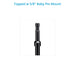 Proaim Heavy-Duty Telescopic Mast w 5/8" Baby Pin for Proaim Soundchief Cart