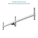 Proaim Linkon 5/8" Triple Header for Lights & Lighting Accessories