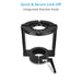 Proaim Camera Riser - Euro/Elemac Base to Mitchell Adapter w Quick Lock