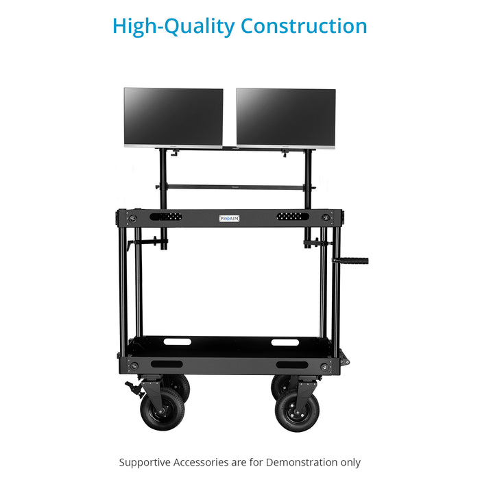 Proaim Multi Monitor Mounting System for Video Camera Production Carts
