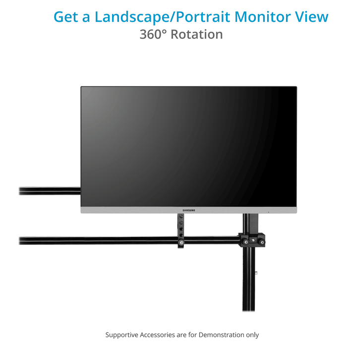 Proaim Multi-Monitor VESA Mount System for Camera Production Cart | 75mm/100mm