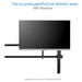 Proaim Multi-Monitor VESA Mount System for Camera Production Cart | 75mm/100mm