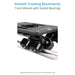 Proaim Polaris Portable Camera Dolly  with Universal Track Ends