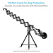 Proaim Powermatic Scissor Pro 17ft Telescopic Camera Jib Crane package w New Remote Controller (Dampening & Speed Control)