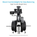 Proaim SJ30 Powermatic Scissor 17ft Telescopic Video Camera Jib Crane | Payload: 30kg/66lb