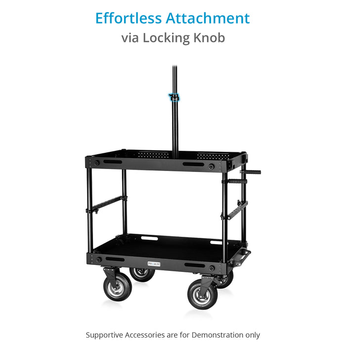 Proaim Umbrella (⌀84”) with Holder Stand for Video Production Camera Cart