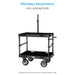 Proaim Umbrella (⌀84”) with Holder Stand for Video Production Camera Cart