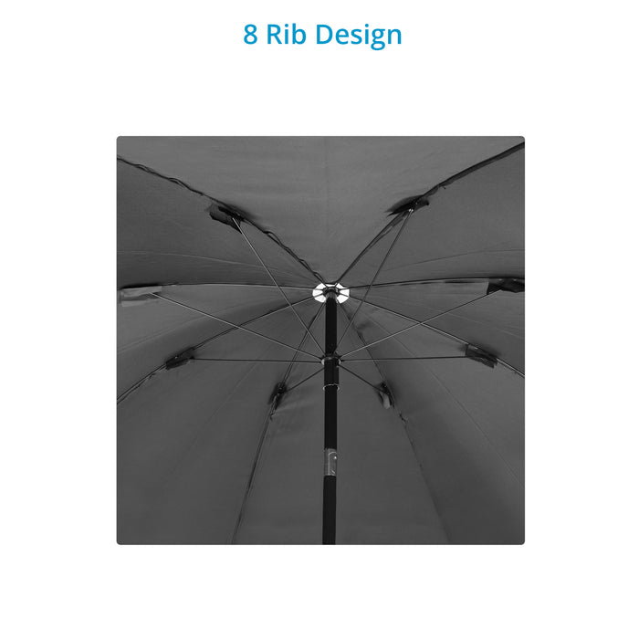 Proaim Umbrella (⌀84”) with Holder Stand for Video Production Camera Cart