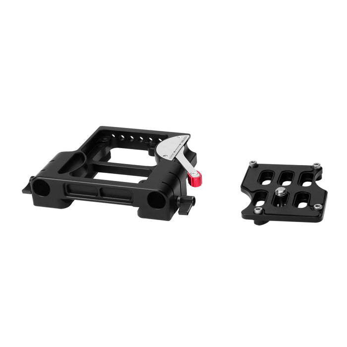 Proaim 15mm Quick Release Camera Base Plate with Dovetail (ARRI Standard)