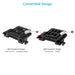Proaim 15mm Quick Release Camera Base Plate with Dovetail (ARRI Standard)