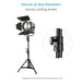 Proaim 6.8’ Low Ninja Double Riser Combo Stand for Light Fixtures & Photography Equipment