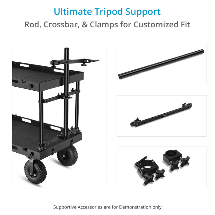 Proaim Dual Tripod Holder for Victor Cart Series & Atlas Camera Production Carts