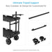Proaim Dual Tripod Holder for Victor Cart Series & Atlas Camera Production Carts