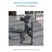 Proaim Marcus Camera Dolly with Mitchell & Euro/Elemac Adapter Base