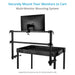 Proaim Multi Monitor Mounting System for Video Camera Production Carts