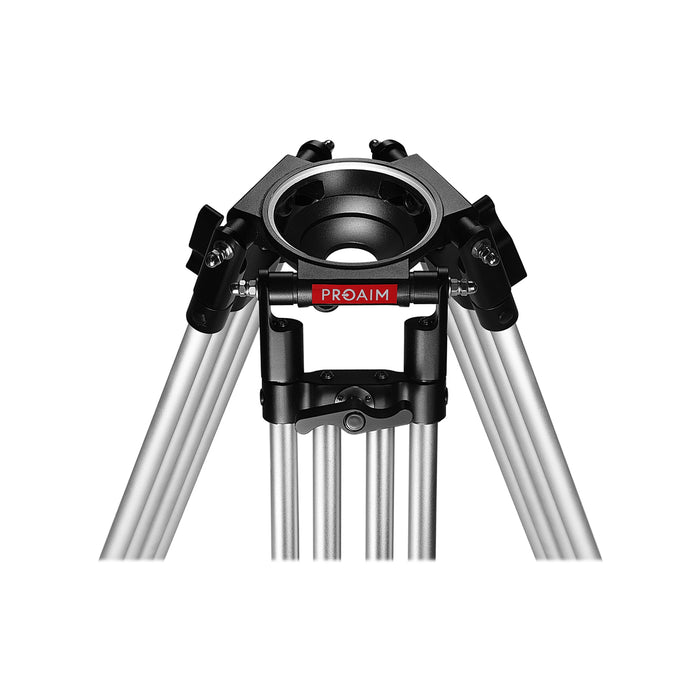 Proaim Heavy-Duty 150mm Tripod Stand with Spreader | Payload - 250kg / 551lb