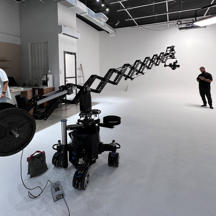 Proaim SJ30 Powermatic Scissor 17ft Telescopic Video Camera Jib Crane | Payload: 30kg/66lb
