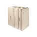 Proaim Set of 4 Apple Boxes for Studio, Film Set & Photograph