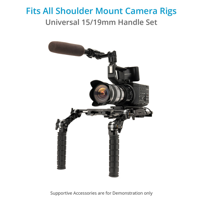 CAMTREE Hunt 19mm/15mm Rosette Handle Set (Arri Standard)