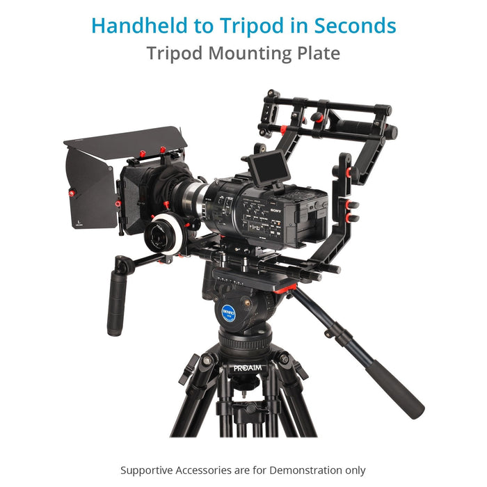 Filmcity FC-03 Shoulder Rig Kit with Matte Box &amp; Follow Focus for DSLR Cameras