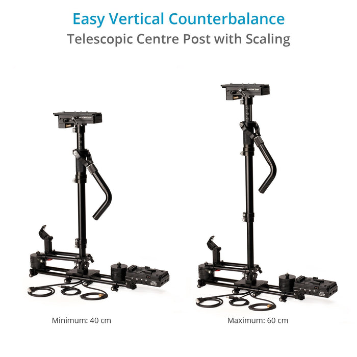 Flycam Zest Pro Video Camera Stabilizer with Power Connections | V-Mount