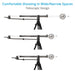 Proaim 10' Wave-2 Jib Crane, Dolly Stand for Camera / Gimbals / Pan Tilt Heads