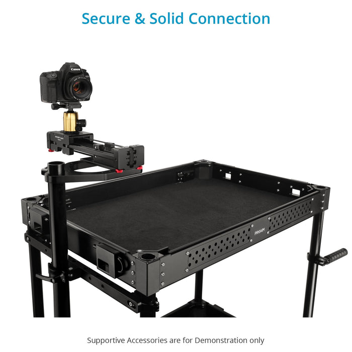 Proaim Dove Tail Mount Base Plate for Camera Carts