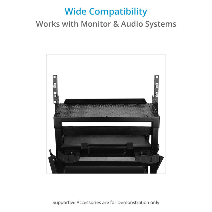 Proaim LCD Brackets for Soundchief Lite Cart | For Mounting Monitor & Sound System