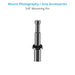 Proaim Ninja 5/8” Double Riser Baby Stand For Lights & Studio Photography| Max. Height: 9.3 Feet
