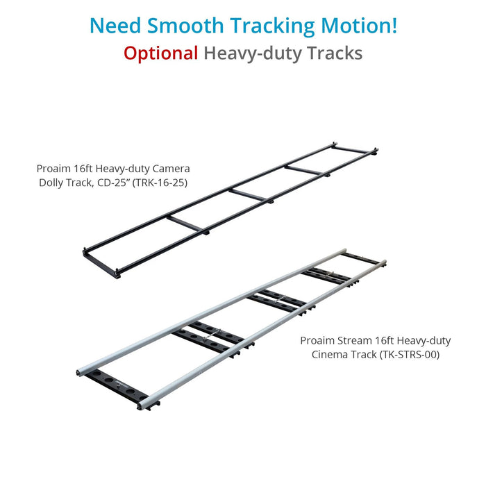Proaim Quad-4 Pro Camera Platform Doorway Dolly for Videomakers & Filmmakers
