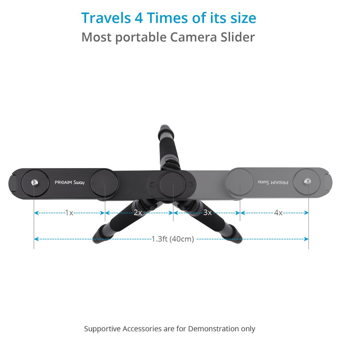 Proaim Sway  Portable Slider for DSLR Video Camera