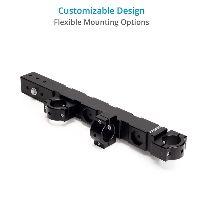 Proaim Trailer Hitch Adapter/Tow Bar for Car Camera Rigging | 2" Hitch, 42mm Speed Rail Clamp, 2200 lb Payload